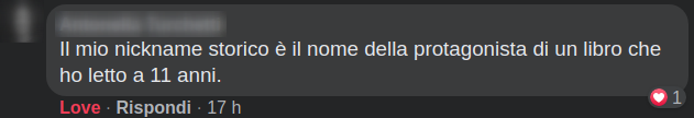 libro e nickname
